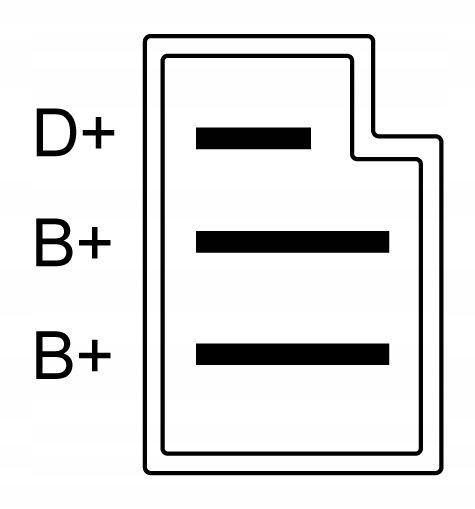 фото №1, Bosch 986 033 810 генератор генератор 70a 14v