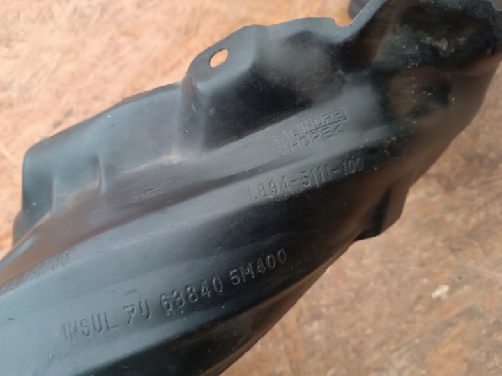 фото №8, Подкрылок правые правый перед nissan almera n16 63840-5m400