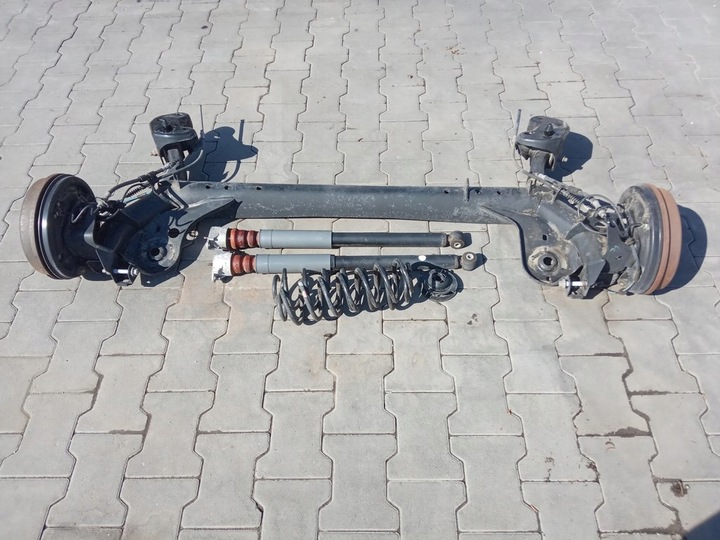 фото №10, Ford b-max 2012-17r. - подвешивание ось балка зад