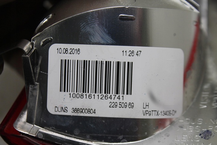 фото №8, Лампа w крышка багажника левый зад 22950969 insignia a универсал 08-17