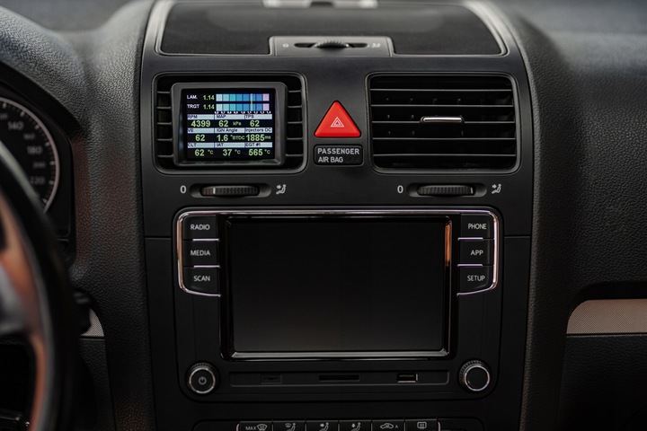 фото №5, Canchecked дисплей mfd28 gen2 volkswagen vw golf mk5 v 1k 2003 - 2008