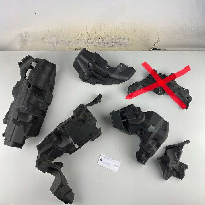 фото №1, Шумоізоляція двигуна mercedes c e s gle glc gle43 glc43 amg v6 c43 3.0