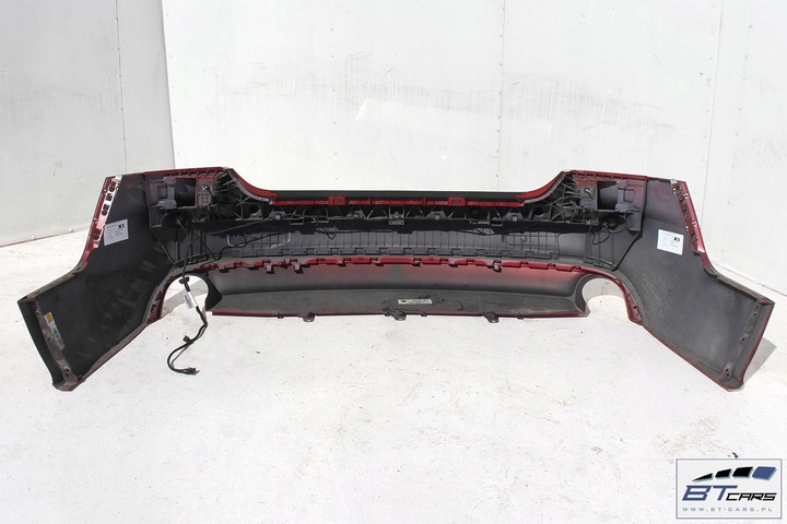 фото №15, Audi a7 комплектний зад бампер + кришка багажника + лампи лампа задній скло 4