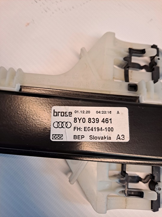 фото №7, Підйомник вікна лівий зад audi a3 8y 8y0839461