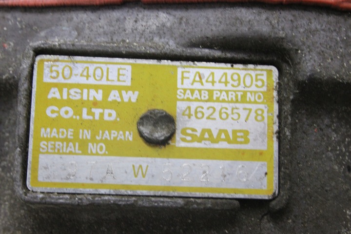 фото №14, Saab 93 9-3 ii 02r- 2.0t коробка передач коробки передач автоматическая 4626578 50-40le