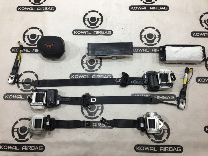 фото №9, Seat cupra formentor 5fg панель консоль подушка безопасности подушки ремни оригинал