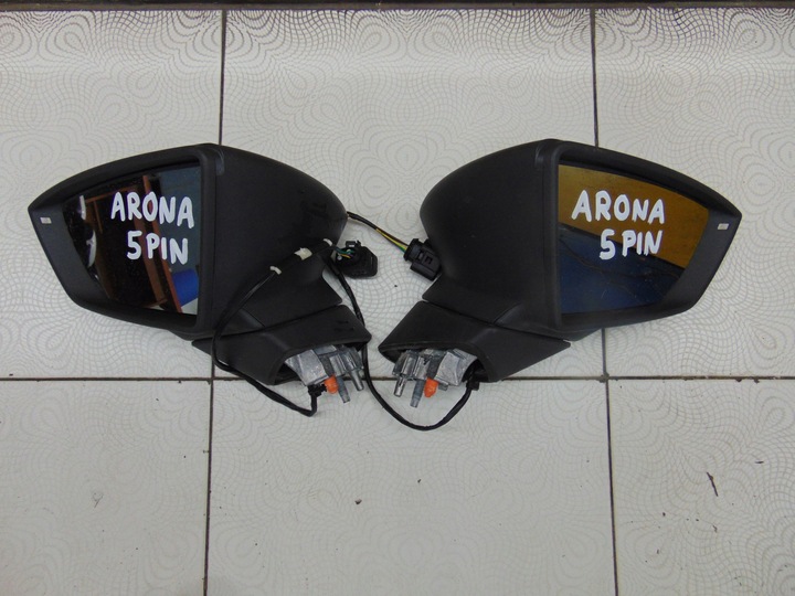 фото №1, Зеркало левая seat arona 5pin