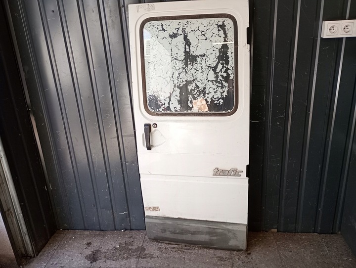 фото №1, Дверь праву зад renault trafic i белый