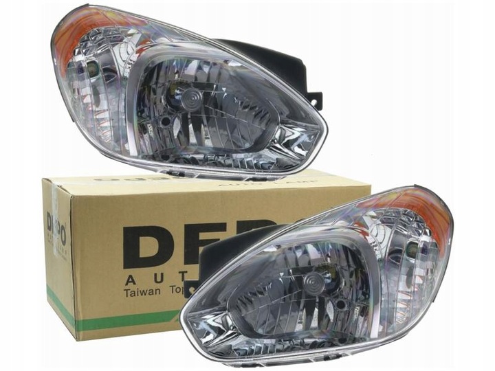 фото №1, Лампы фары hyundai accent iii mk3 05-10