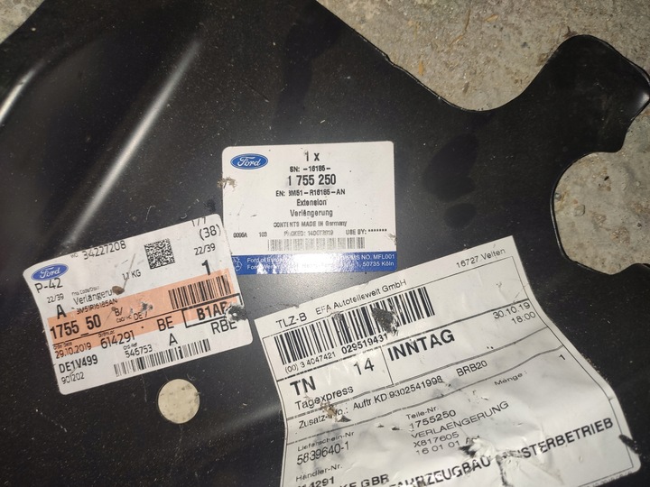 фото №9, Ford focus mk2 c max kuga connect держатель крыльев