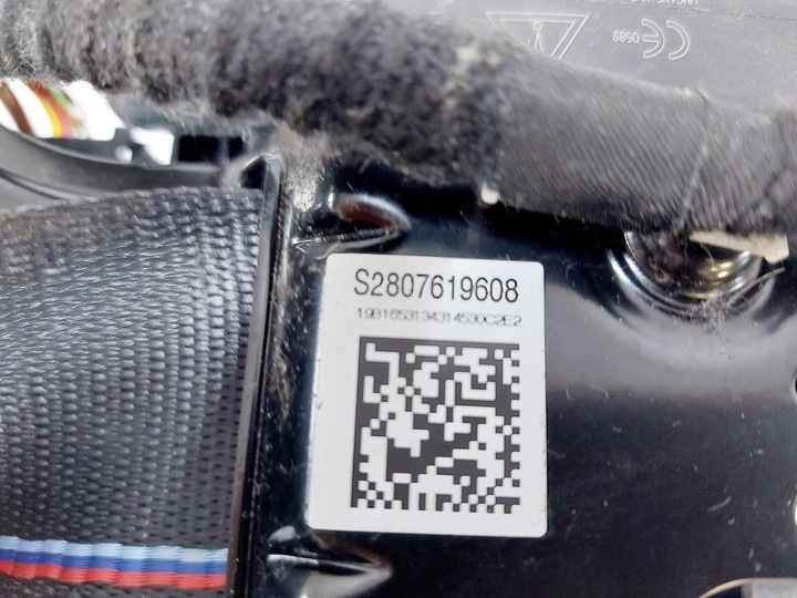 фото №8, Bmw x4 g02 x3 g01 19r. pas безопасности перед зад м-пакет комплект 4szt