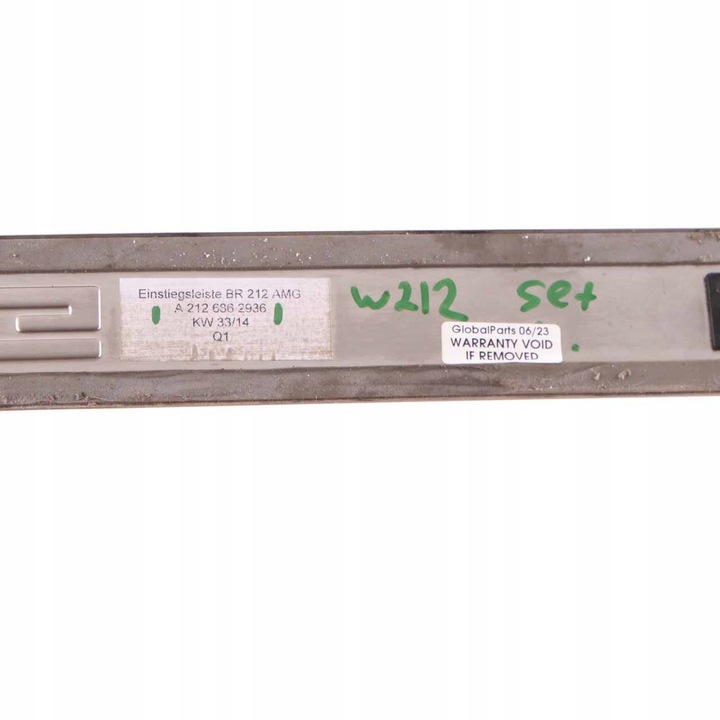 фото №10, Mercedes w212 amg планка накладка порогова двері перед набір a2126862936