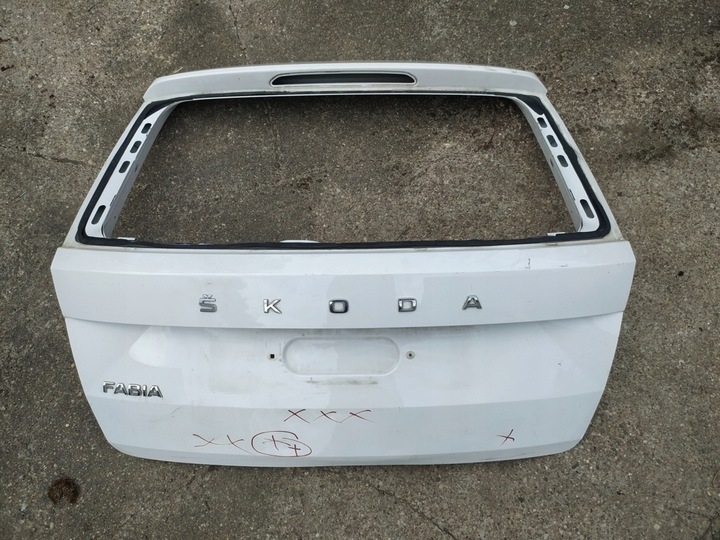 фото №1, Skoda fabia iii универсал крышка багажника