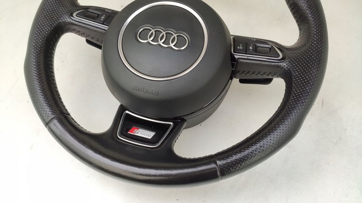 фото №9, Audi a5 a4 рестайлинг руль s-line подушка мульти 8r0880201n 8k0419091cb