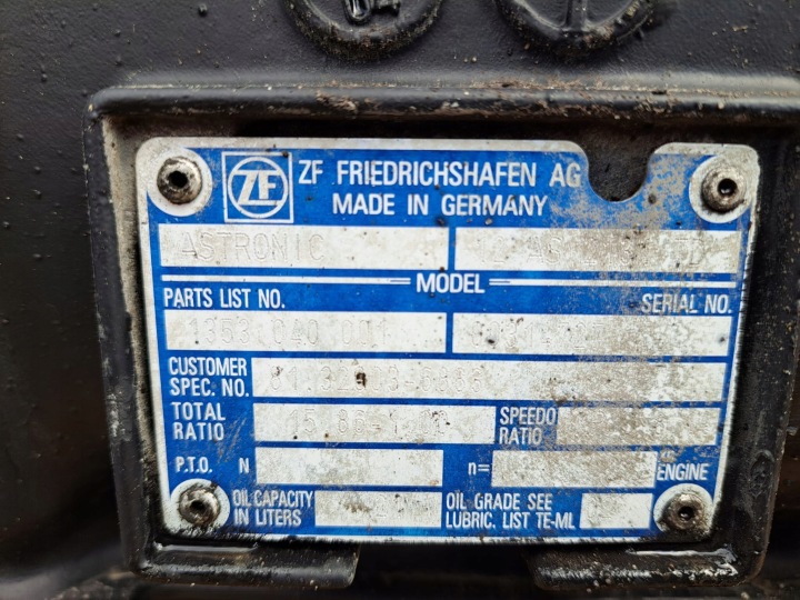 фото №7, Коробка передач man 12 as 2131 td з wybierakiem
