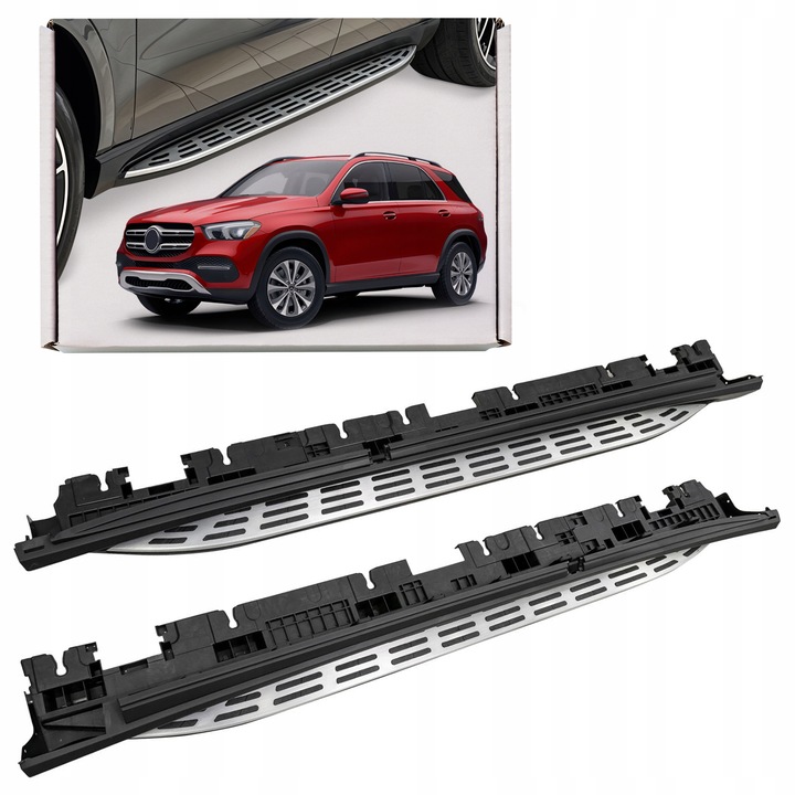 фото №1, Mercedes gle w167 градусы боковые пороги автомобильные