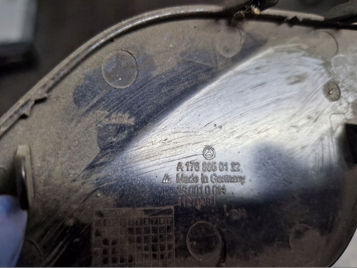 фото №3, Mercedes a-klasa w176 заглушка фаркоп бампера перед