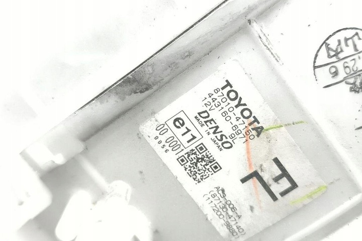 фото №8, Обігрівач toyota prius _w3_ 8705047150 1.8l 2010