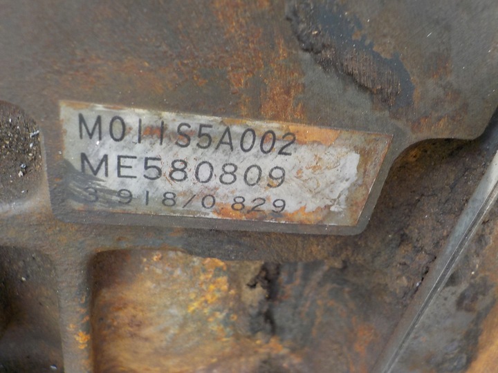 фото №12, Mitsubishi l200 99r 2.5 td 99km коробка передач 5 коробки передач m011s5a002 + редуктор