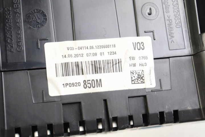 фото №9, Seat leon ii fl панель приборов спидометр рестайлинг 1.2 tsi 1p0920850m eu