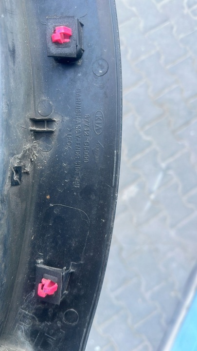 фото №5, Kia sorento 2016- планка na крыло правая передняя