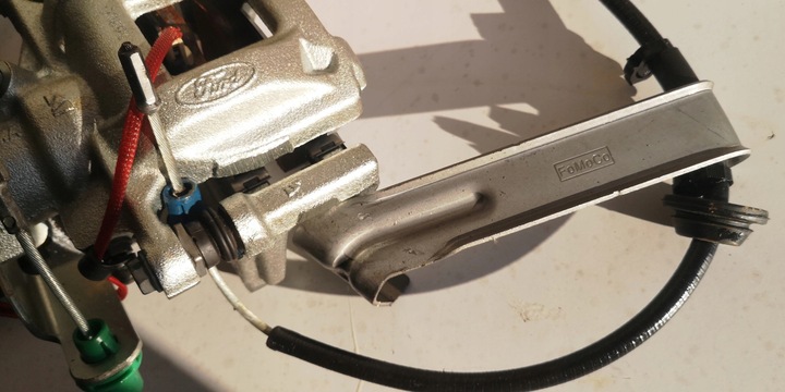 фото №10, Ford transit mk8 супорт задній новий оригінал гальмівні колодки