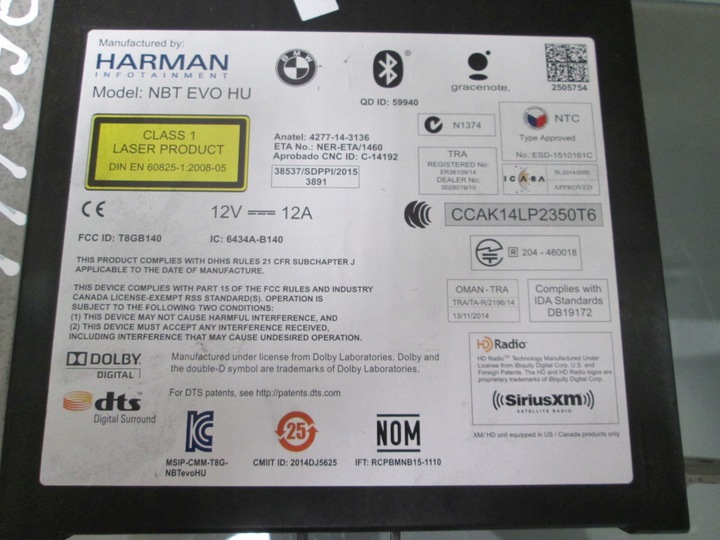 фото №5, Bmw g30 nbt evo навігація навігація монітор i-drive 6821521