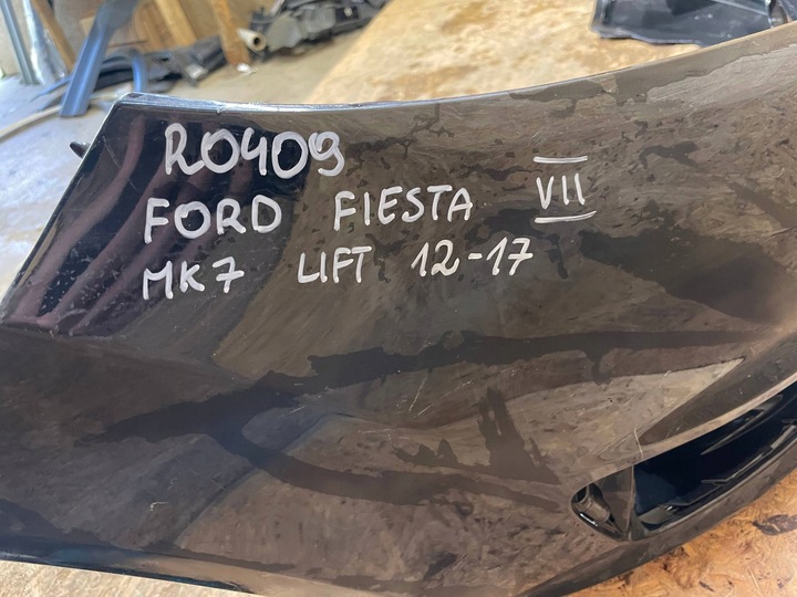 фото №10, Ford fiesta mk7 vii рестайлінг 12-17 бампер перед переднє