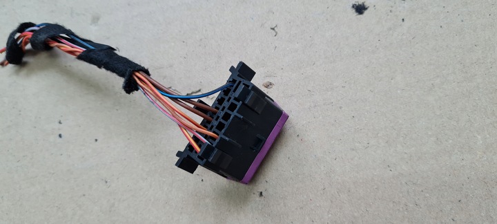 фото №3, A7 4g s7 гнездо штекер obd 3a0972695a соединитель a6 c7 4g