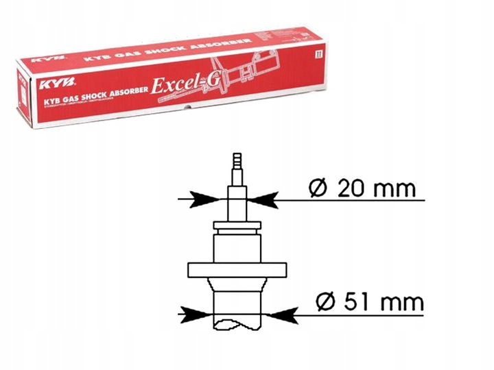 фото №13, Kayaba 364021 амортизатор