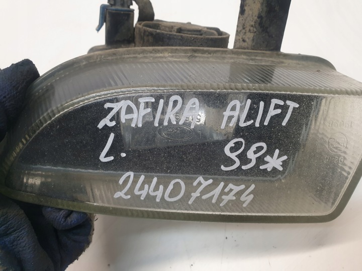 фото №7, Галоген бампера левый opel zafira a рестайлинг 24407174