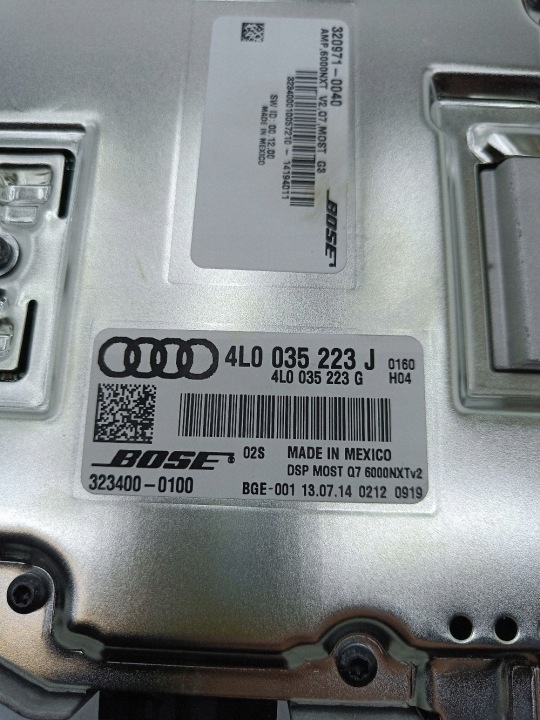 фото №14, 2015 audi q7 4l усилитель 4l0035223j