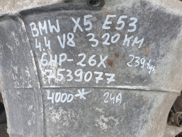 фото №9, Кпп кпп / коробка передач автоматична bmw x5 e53 4.4 v8 320 km 6hp-26x 7539077