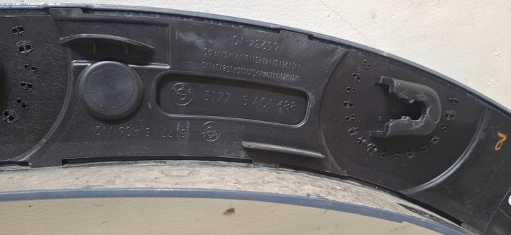 фото №8, Планка крила праві зад bwm x1 u11 5a01688