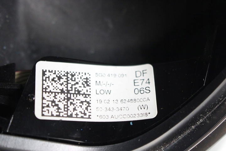 фото №9, Vw golf vii 7 passat b8 руль 5g0419091df 5g0419091fs 5g0 419 091 df s