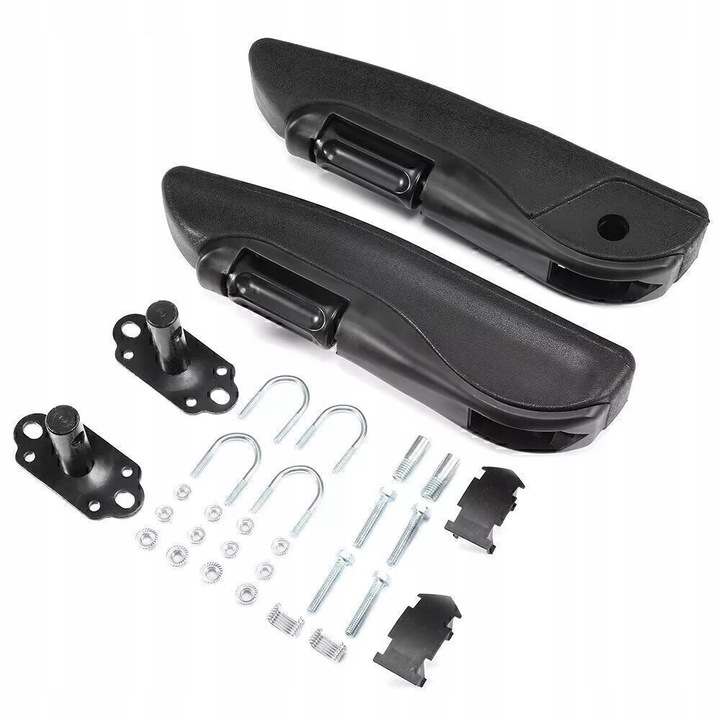 фото №13, 2x підлокітник автомобільний універсальний чорний