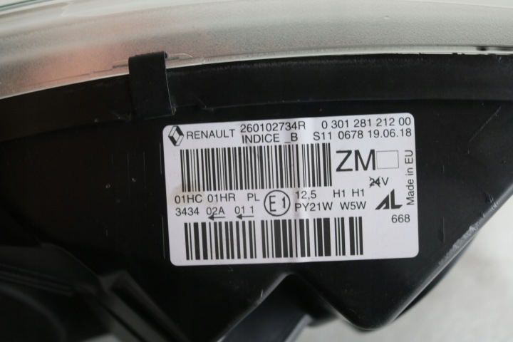 фото №9, Renault captur i 13- права фара перед передня 260102734r