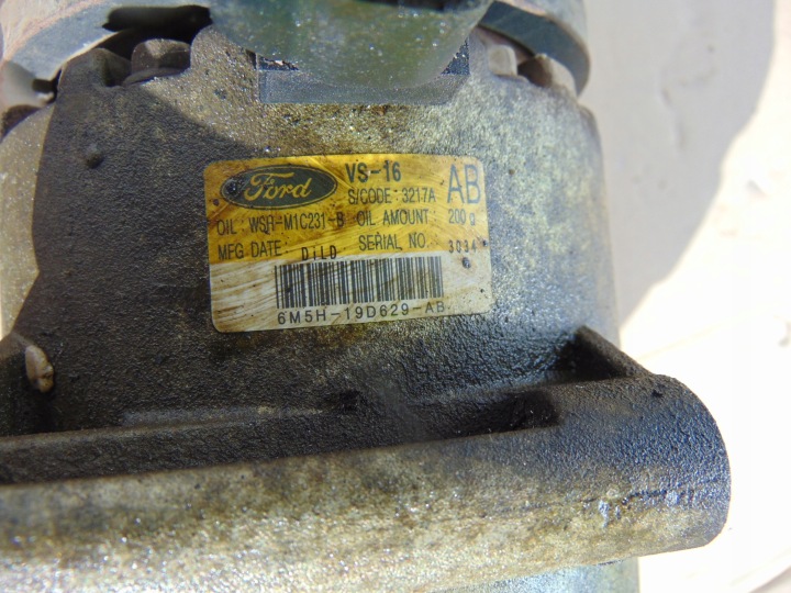 фото №13, Компресор кондиціонера ford focus mk2 рестайлінг 1.8 16v