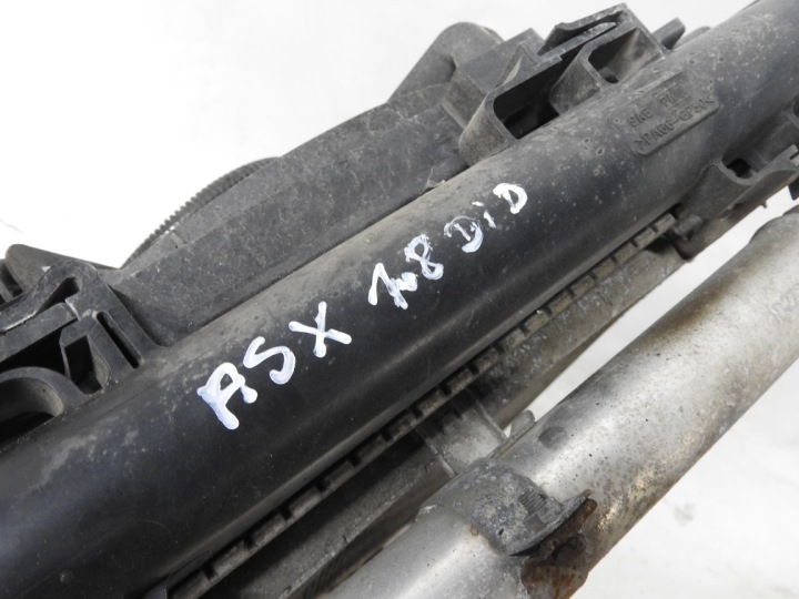 фото №6, Mitsubishi asx 10-12 1.8 did радіатор основний  кондиціонера вентилятор комплект