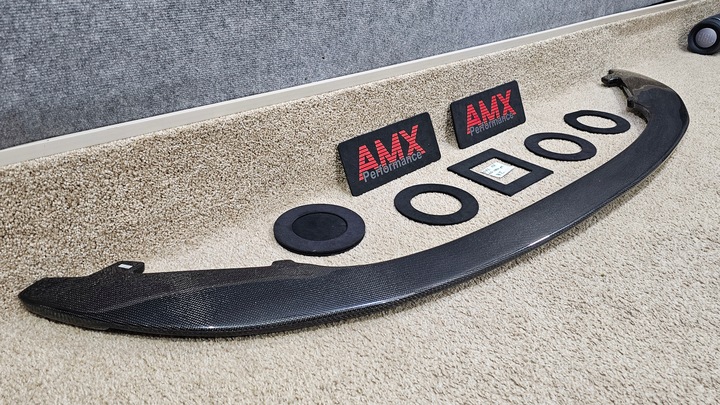 фото №7, Накладка спойлер накладка бампера перед bmw f30 f32 f80 f82 карбон