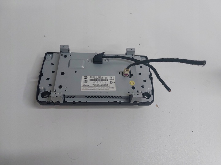 фото №2, Vw golf vii 7 монітор дисплей радіо 5g0919605d