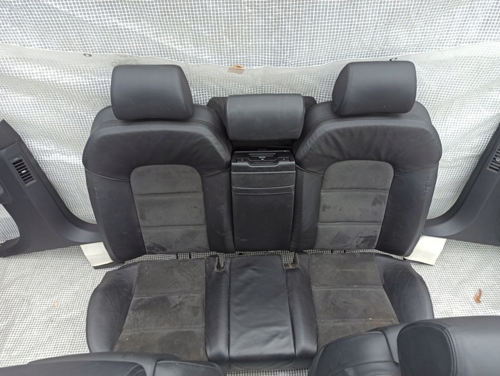 фото №8, Audi a8 s8 d3 сидіння комплект sport алькантара електричний підігрів перед зад