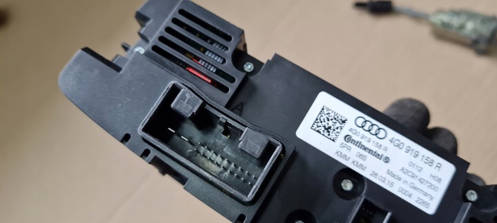 фото №8, S7 4g a7 панель воздуховод кондиционера зад с подогревом сиденья 4g0919158r a6 c7