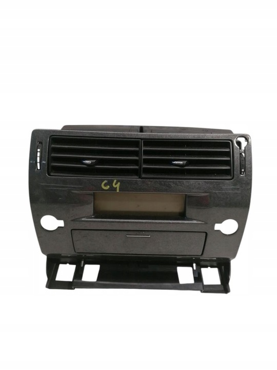 фото №1, Дисплей радио решётки воздуховод citroen c4 i 9657882880