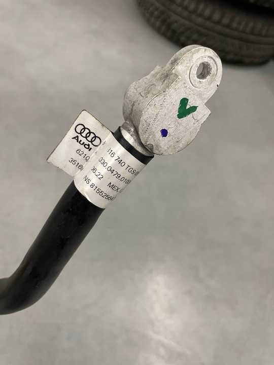 фото №5, Шланг кондиционера audi q5 80a 80b816740 оригинал 22r