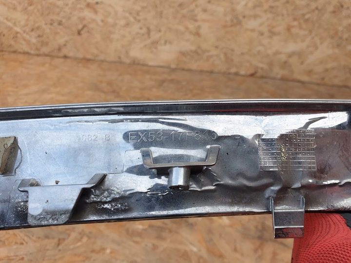 фото №9, Jaguar f-type x152 решётка радиатора решётка бампера рамка ex53-17f816-ab