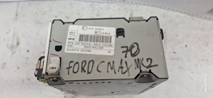 фото №11, Магнітола cd ford c-max mk2 c1bt18c815xj