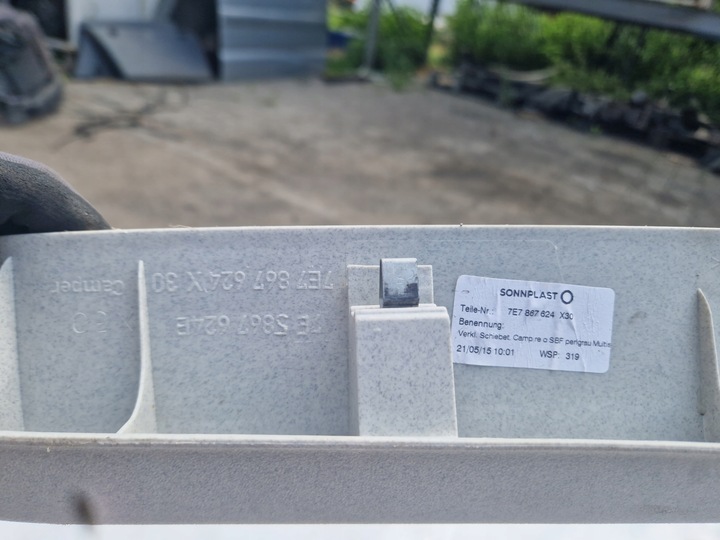 фото №12, Vw t5 multivan планка рамка двері бокових зсувних