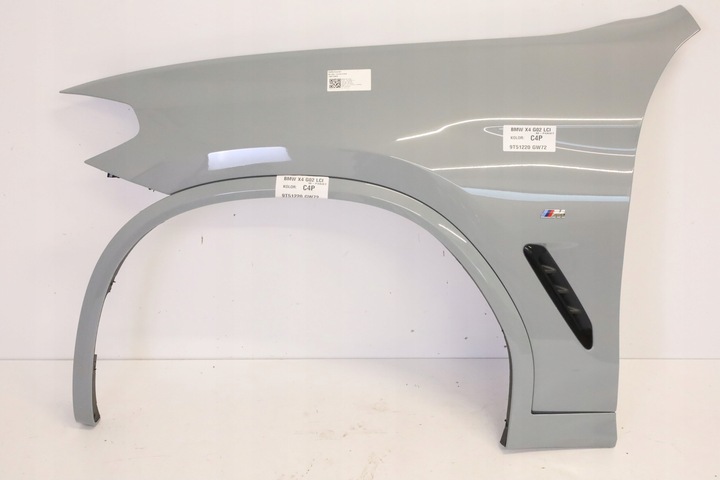 фото №13, Перед bmw x3 g01 x4 g02 lci рестайлинг бампер капот крыло led м-пакет c4p