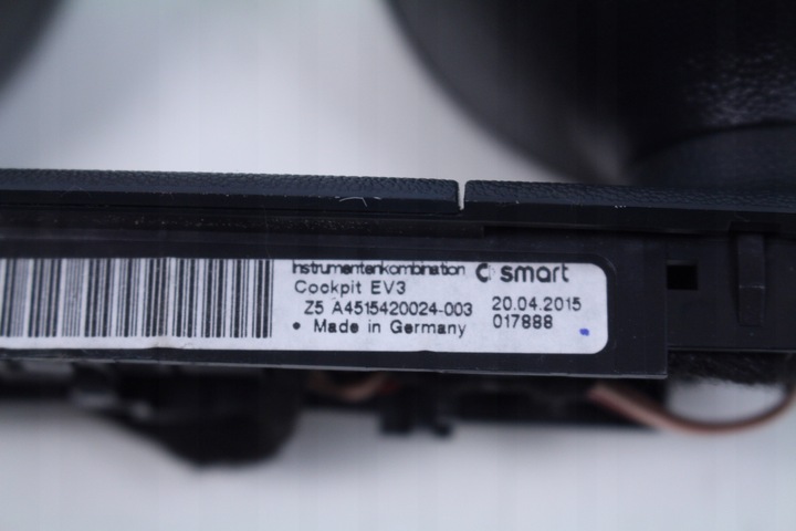 фото №6, Манометр спидометр smart fortwo ii 15r. электрический drive